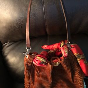 Banana Republic Corduroy Bag